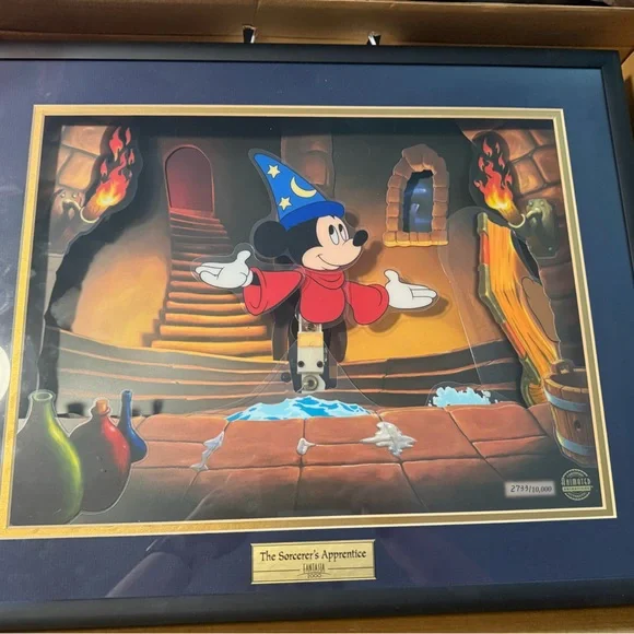 Disney’s Sorcerer’s Apprentice Animated Model - Picture 1 of 3